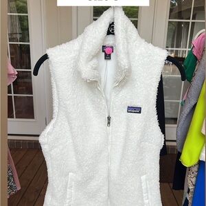 White Fleece Vest